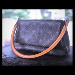 Louis Vuitton Mini Looping Bag- Authentic